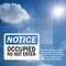 Signmission Occupied Do Not Enter OSHA Notice Sign, Vinyl Decal, 10in W x 7in L, 2PK OS-2PACK-NS-D-710-L-16923 - alternate 5